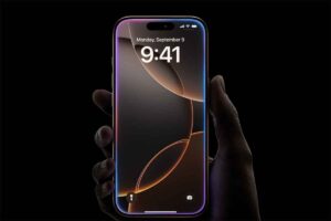 iPhone16 Pro 贴黑边膜校准专用壁纸-二楼后座