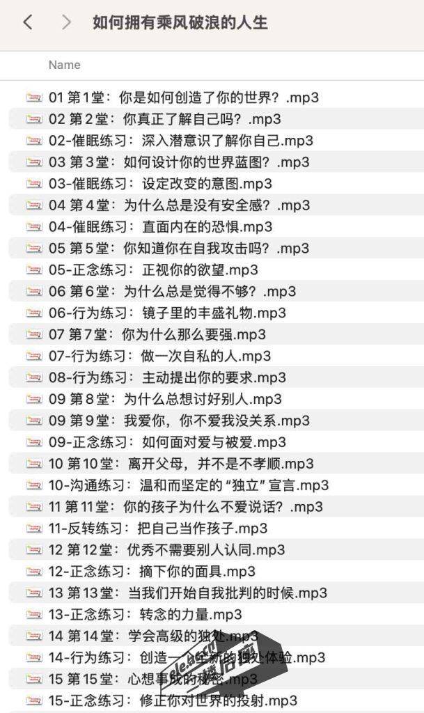 如何拥有乘风破浪的人生-250219