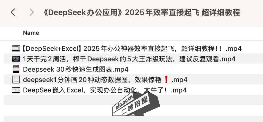 《DeepSeek办公应用》2025年效率直接起飞-超详细教程